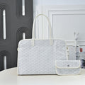 Goyard Saint Louis Tote PM – Blanc Goyardine