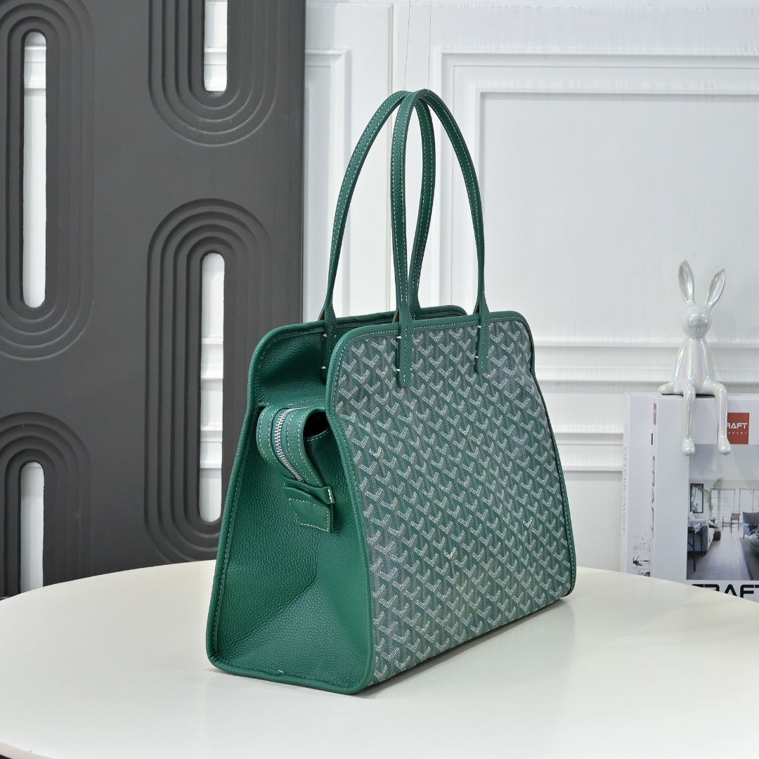 Goyard Saint Louis Tote PM – Vert Goyardine