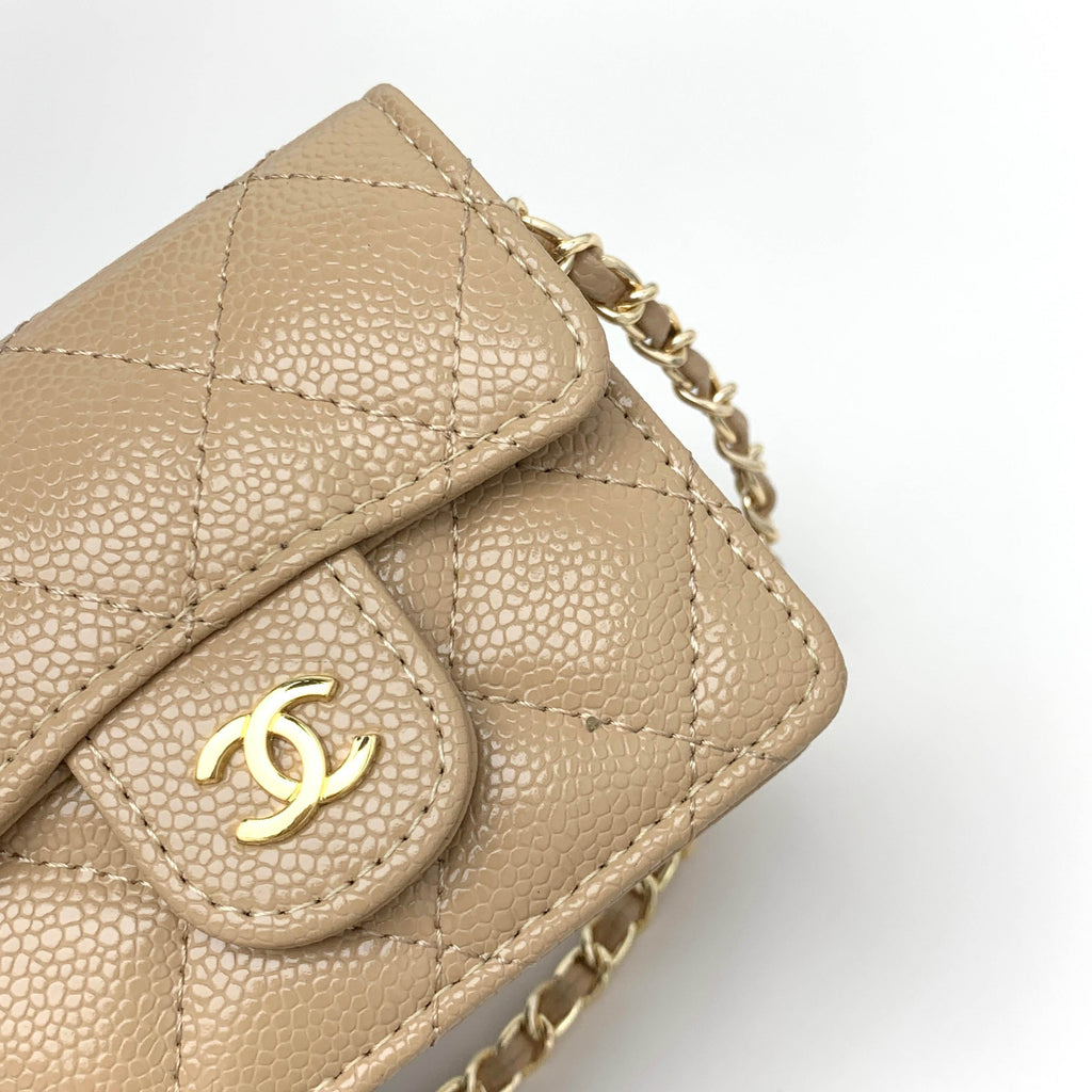 Chanel Boy – Beige & Or Vieilli
