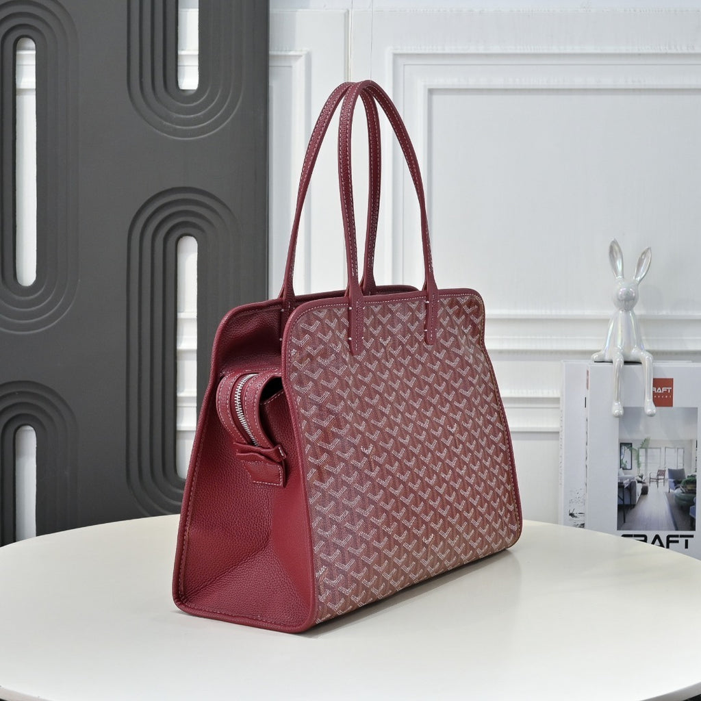Goyard Saint Louis Tote PM – Bordeaux