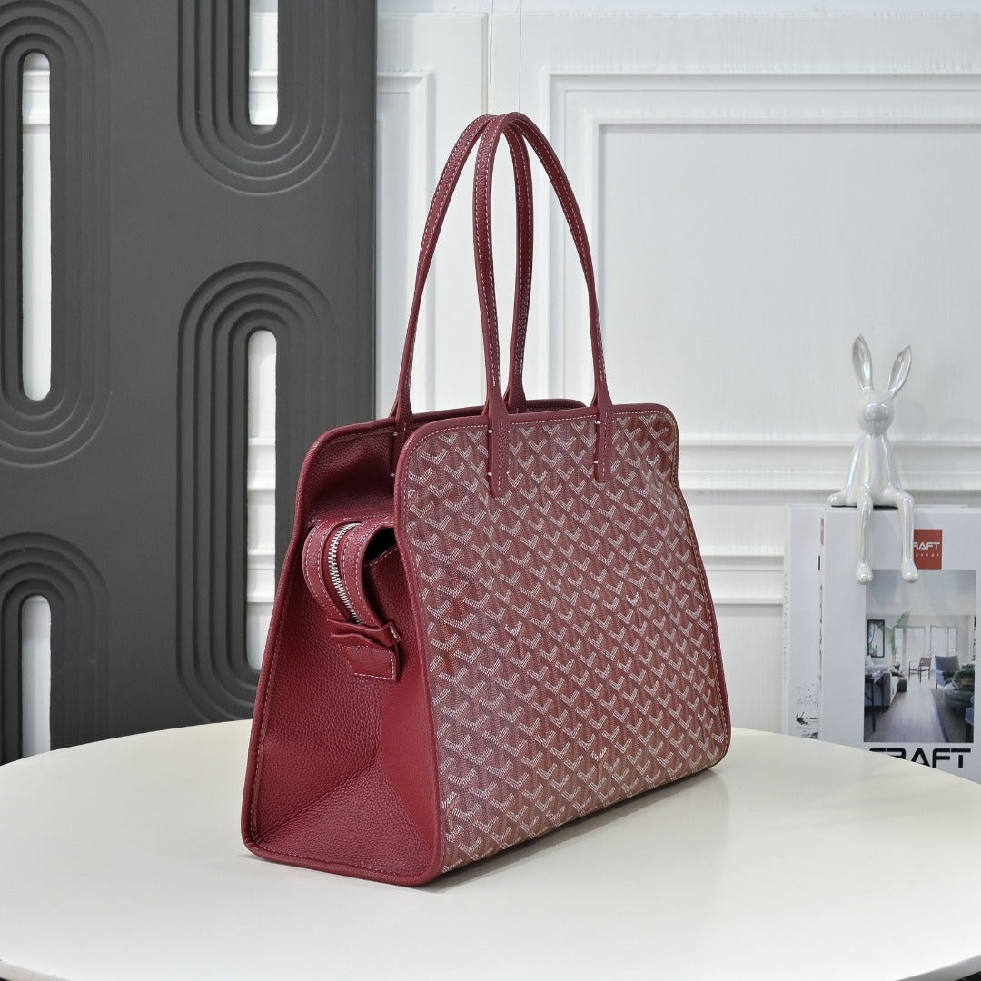Goyard Saint Louis Tote PM – Bordeaux