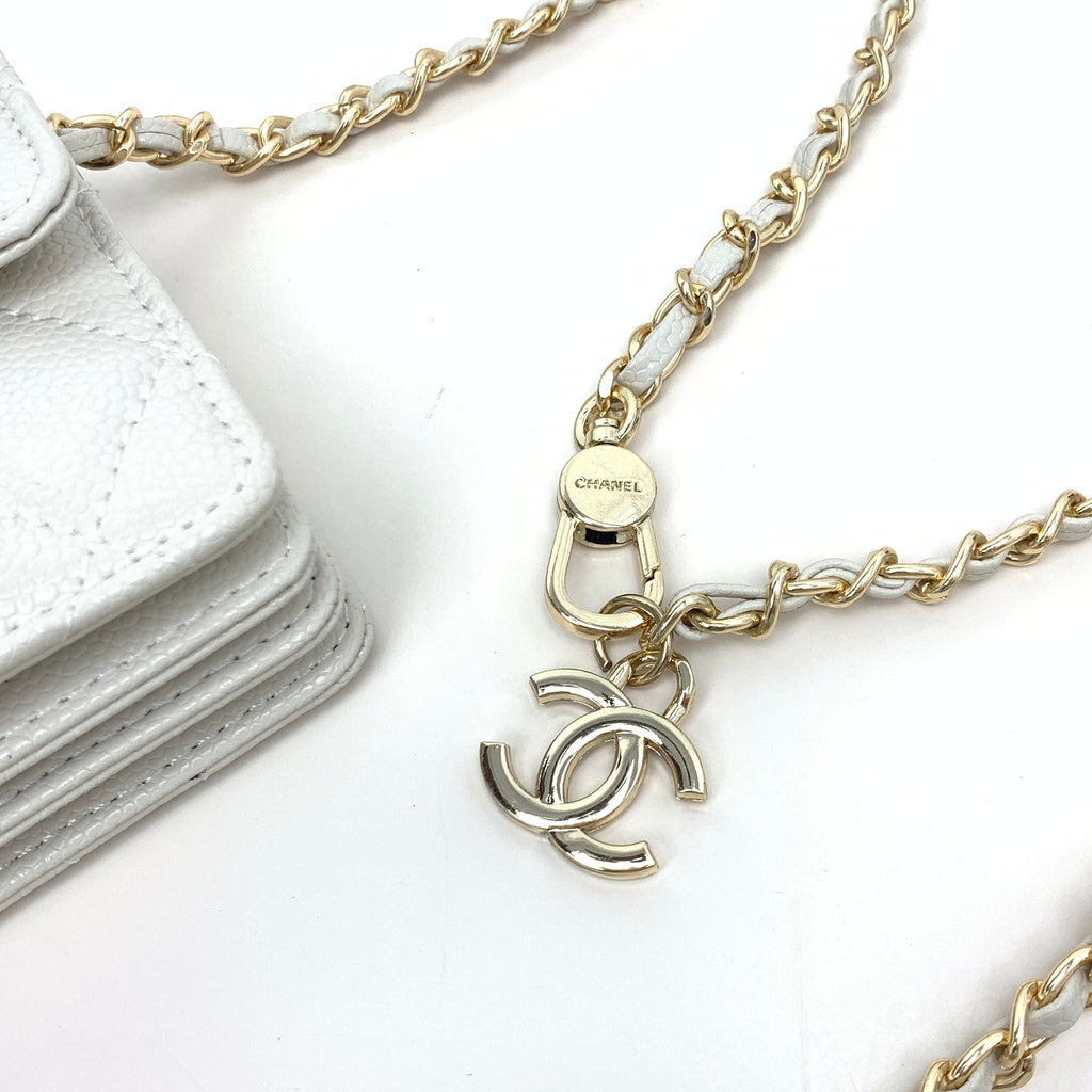 Chanel Boy – Blanc & Or