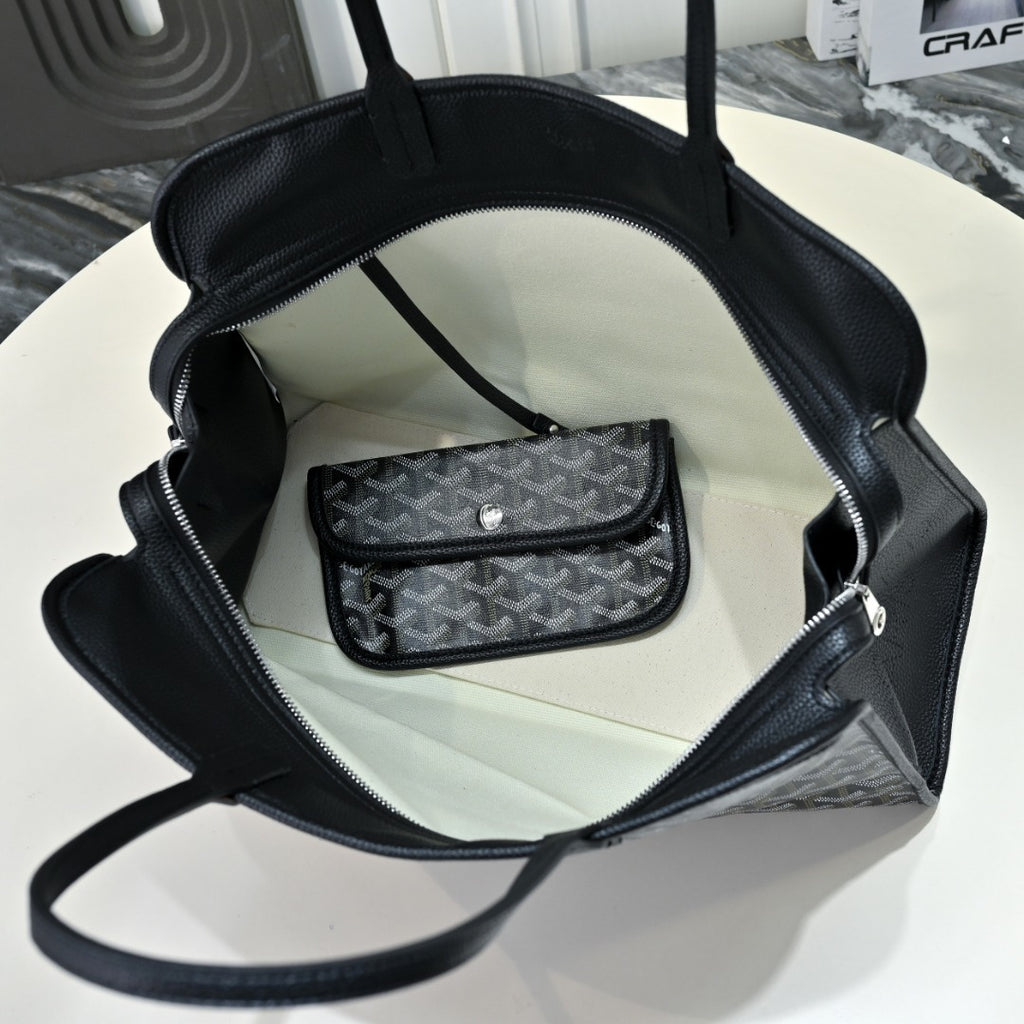 Goyard Saint Louis Tote PM – Total Noir