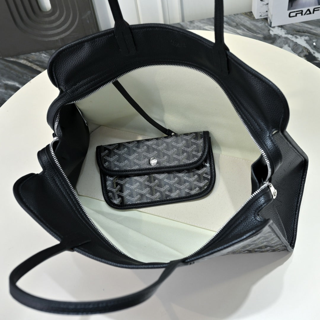 Goyard Saint Louis Tote PM – Total Noir