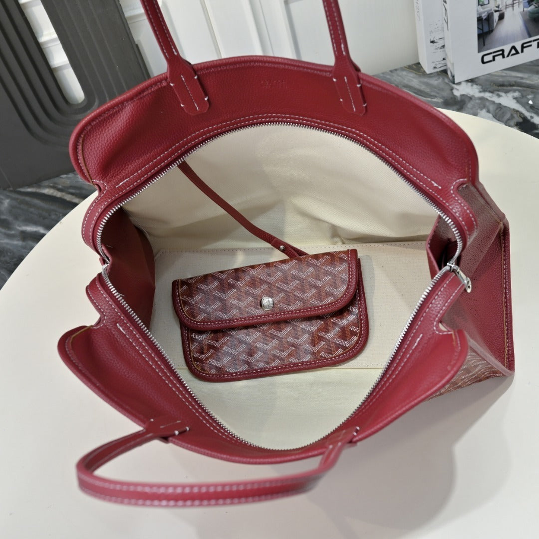 Goyard Saint Louis Tote PM – Bordeaux
