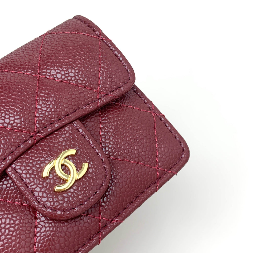 Chanel Boy – Bordeaux & Or Vieilli