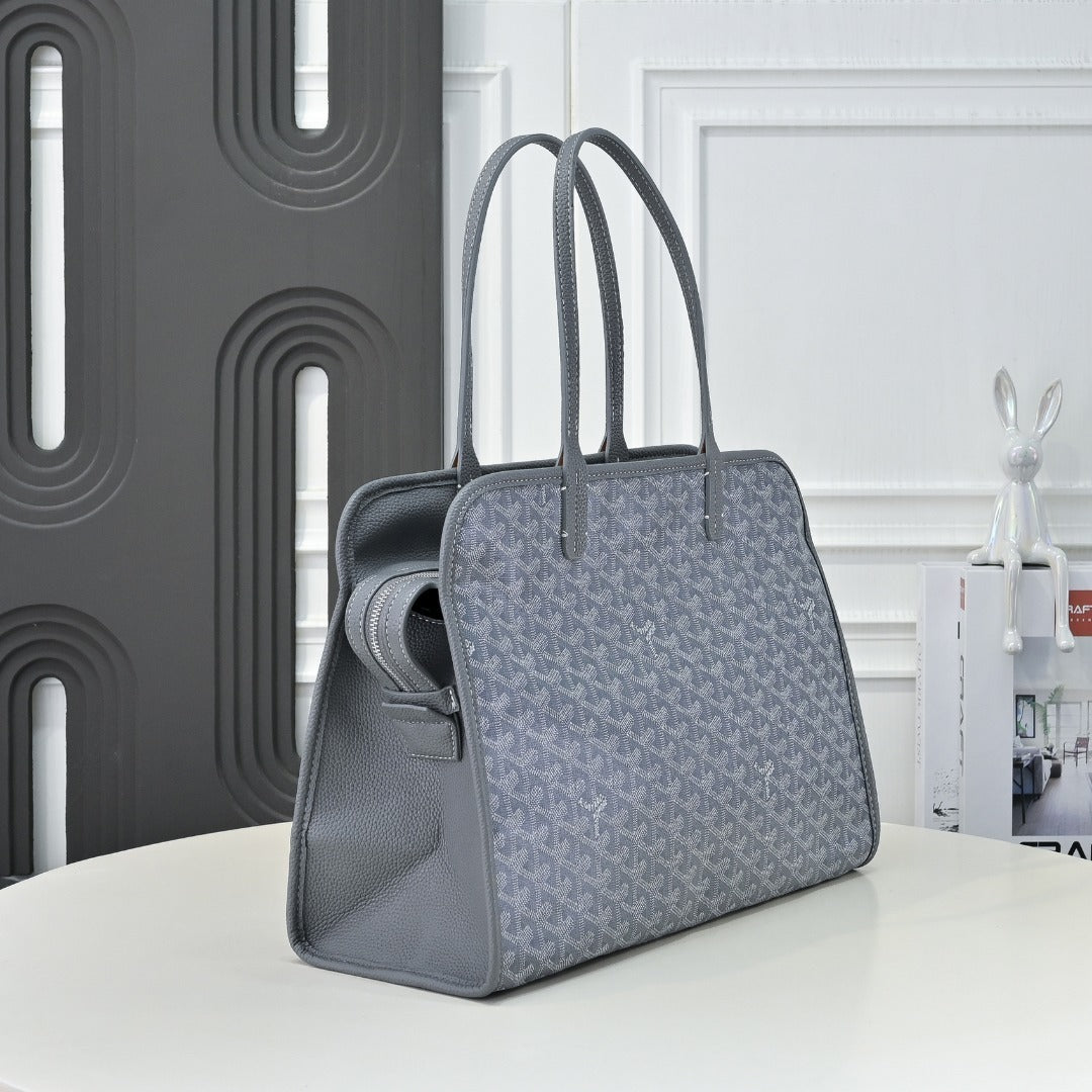 Goyard Saint Louis Tote PM – Bleu Gris
