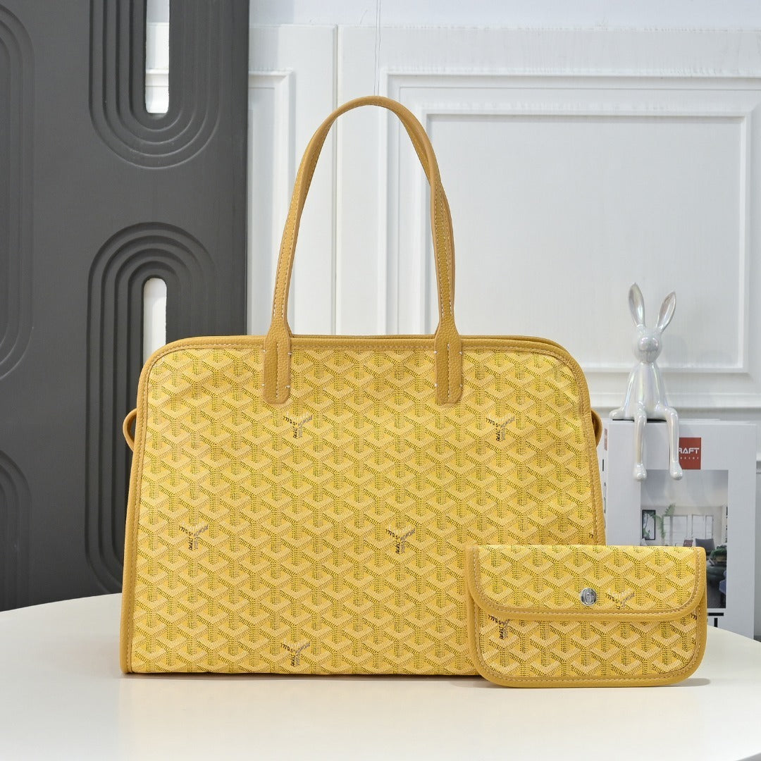 Goyard Saint Louis Tote PM – Jaune Goyardine