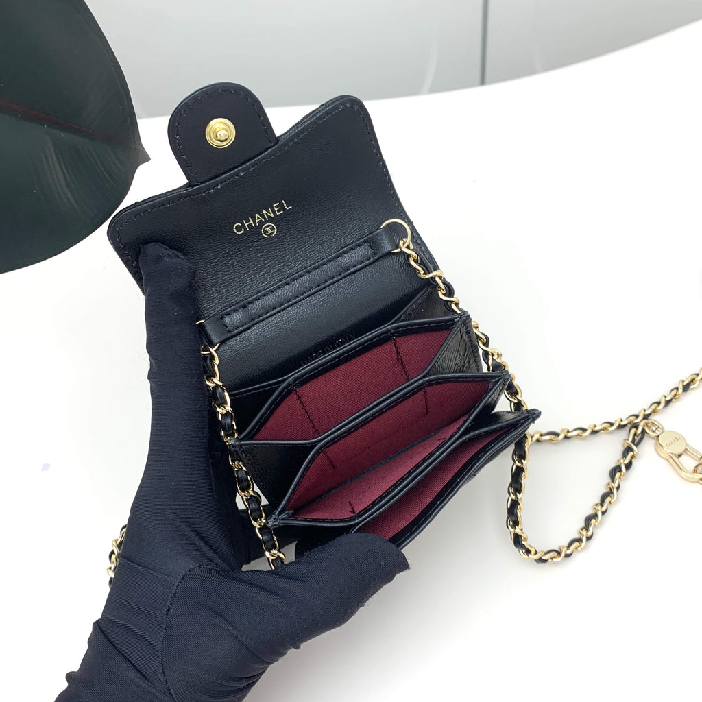 Chanel Boy – Noir & Or Vieilli