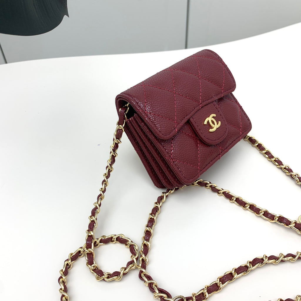Chanel Boy – Bordeaux & Or Vieilli