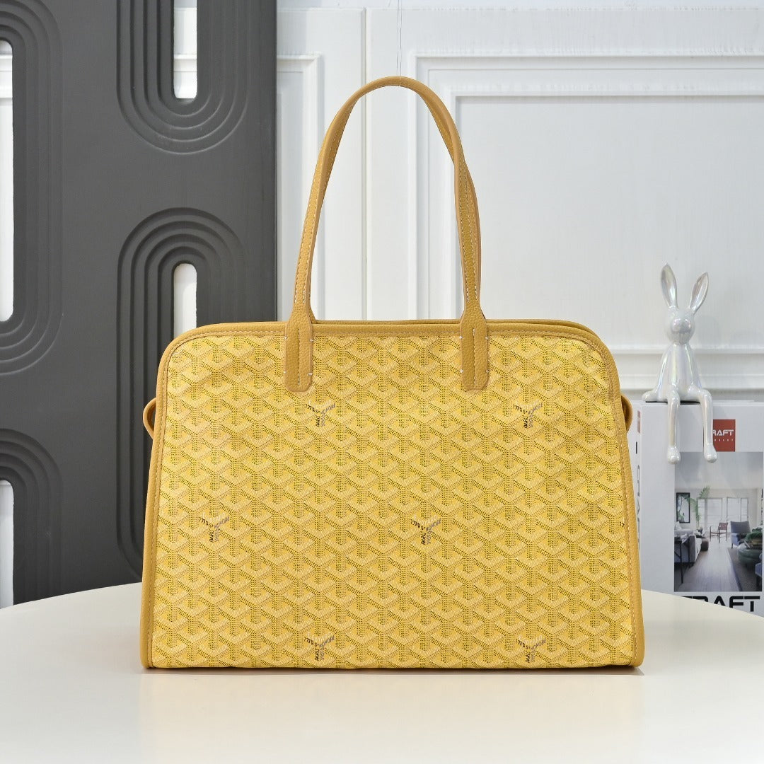 Goyard Saint Louis Tote PM – Jaune Goyardine