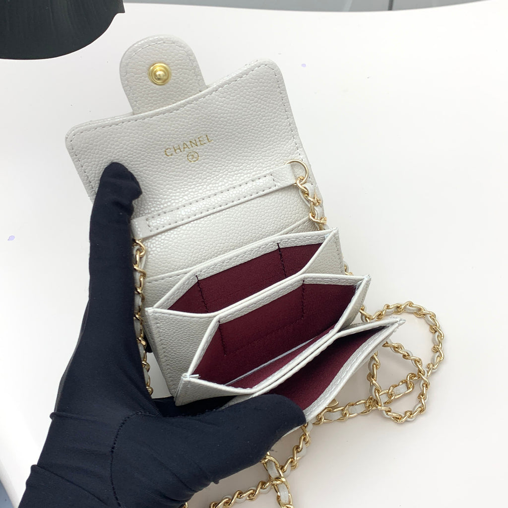 Chanel Boy – Blanc & Or