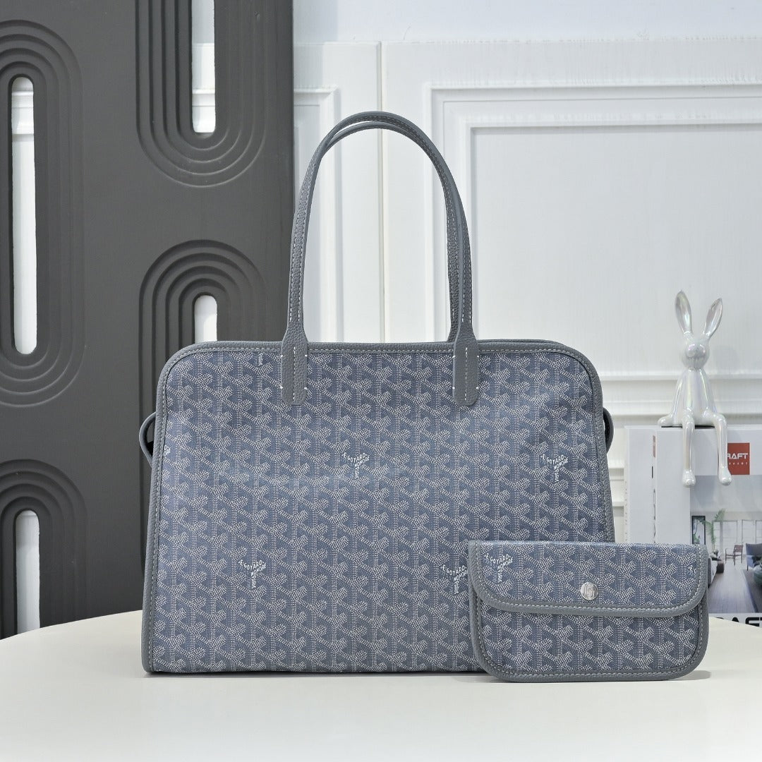Goyard Saint Louis Tote PM – Bleu Gris