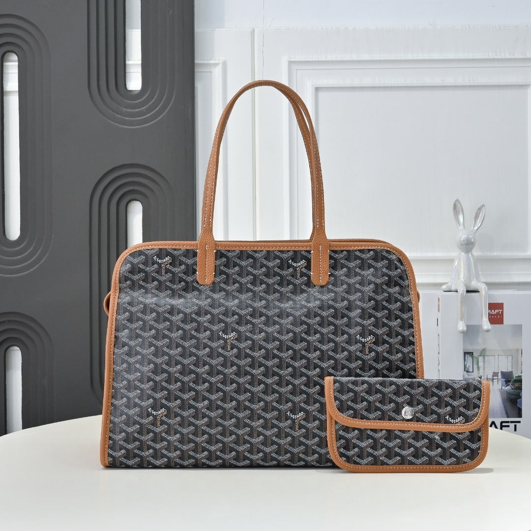 Goyard Saint Louis Tote PM – Noir & Marron