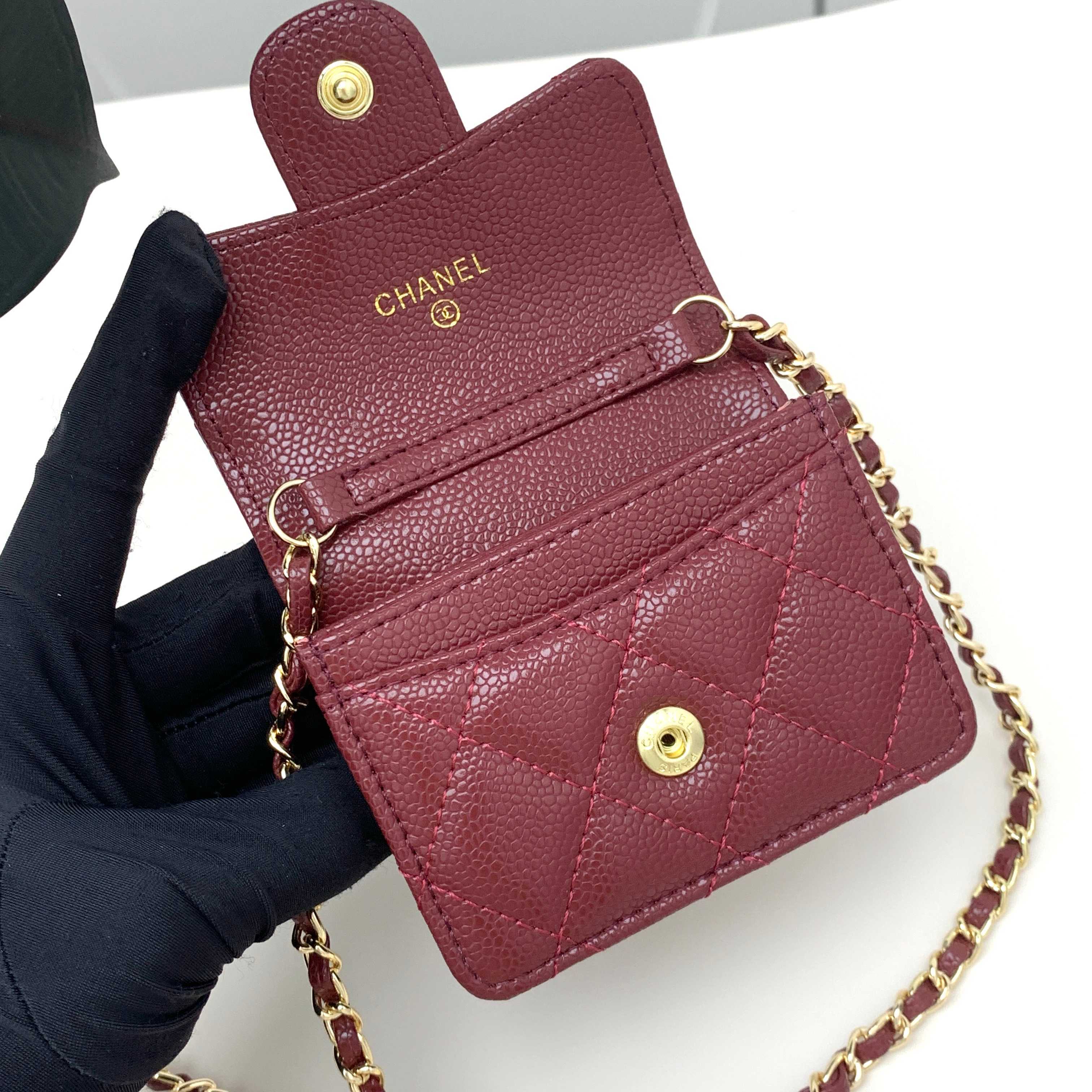 Chanel Boy – Bordeaux & Or Vieilli