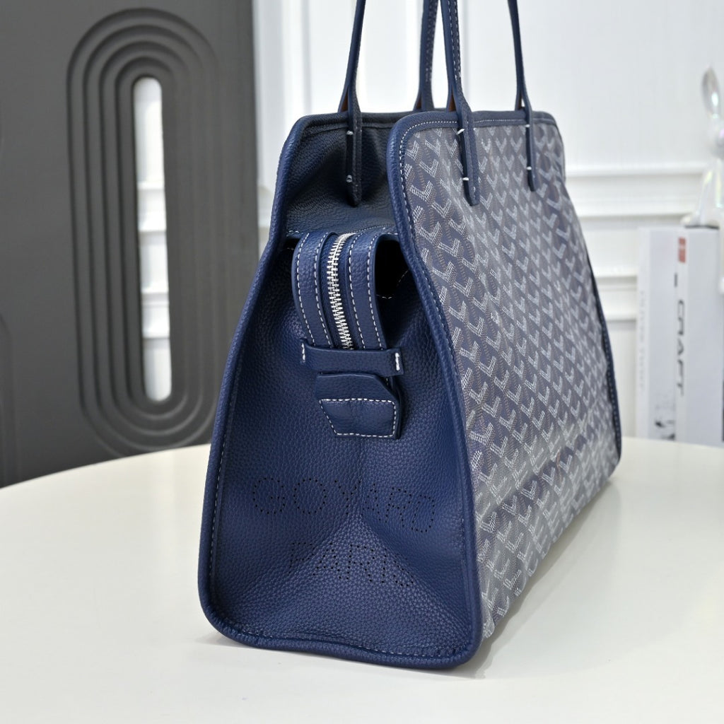 Goyard Saint Louis Tote PM – Bleu Marine