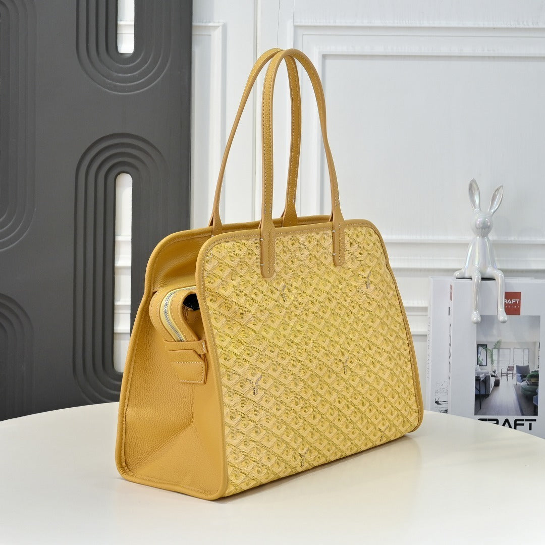 Goyard Saint Louis Tote PM – Jaune Goyardine