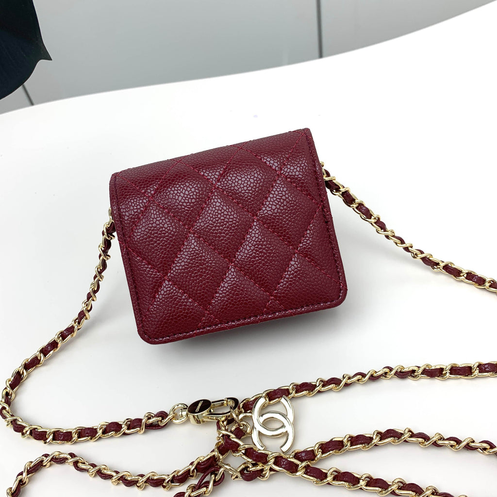 Chanel Boy – Bordeaux & Or Vieilli