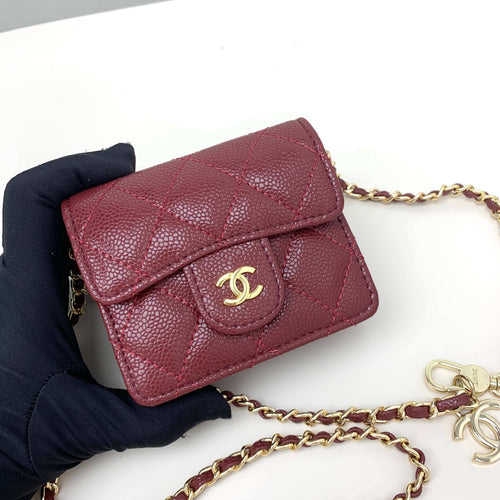 Chanel Boy – Bordeaux & Or Vieilli