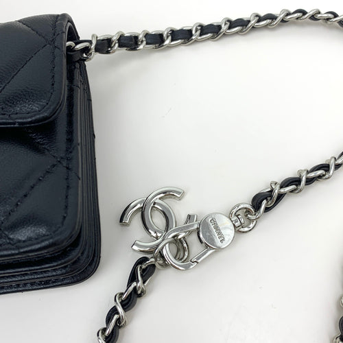 Chanel Boy Medium – Noir & Argent Vieilli