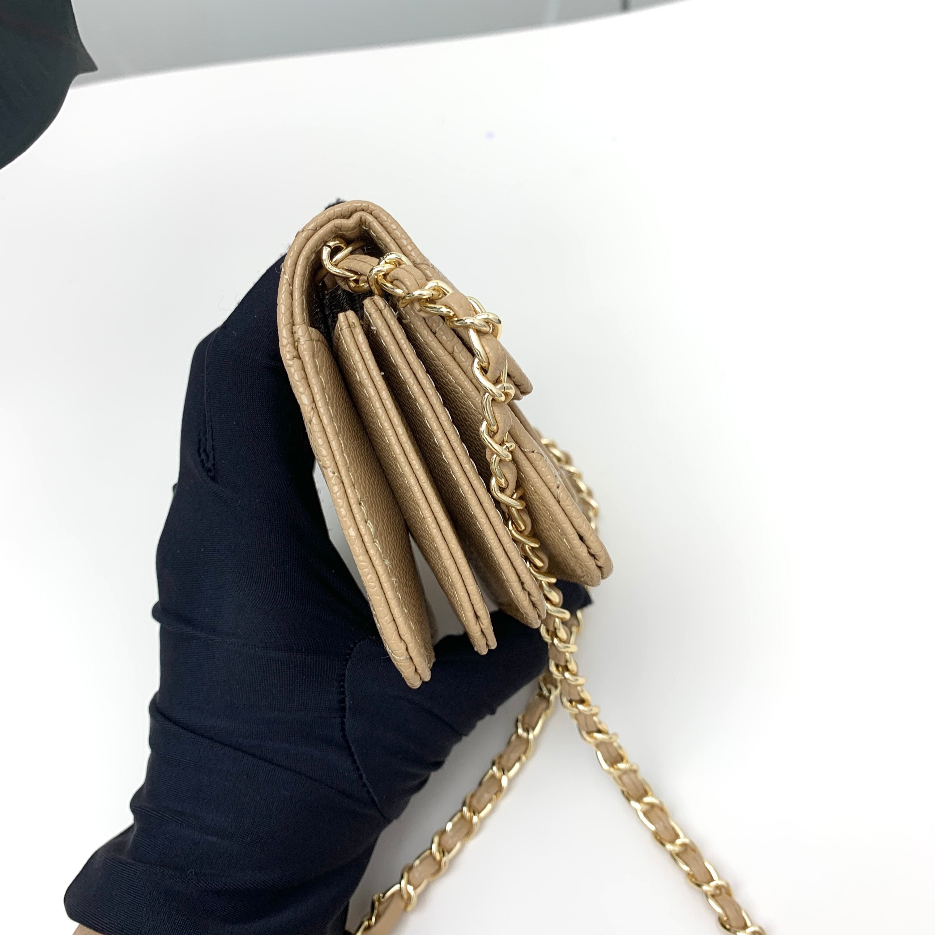 Chanel Boy – Beige & Or Vieilli